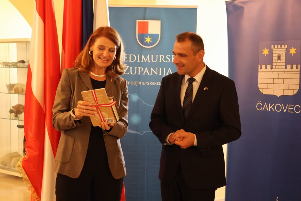 Cakovec posjet veleposlanice Republike Austrije u RH studiom 6