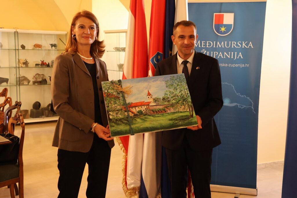 Cakovec posjet veleposlanice Republike Austrije u RH studiom 7