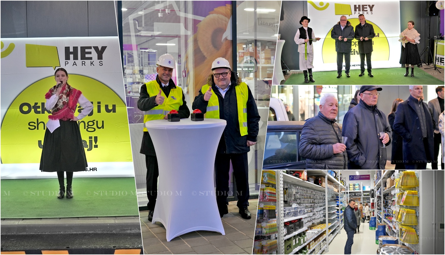 HEY Park i trgovina Majstorija, otvorenje, trgovački centar, Prelog / 3.12.2025. Foto: Željka Švenda