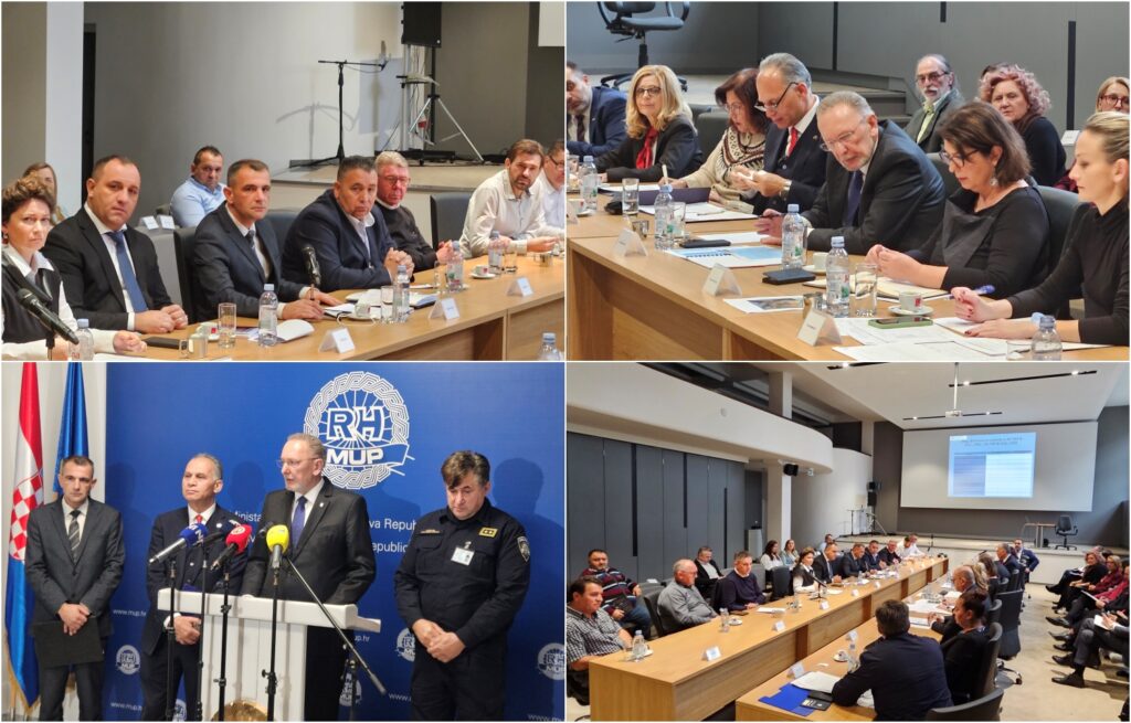 MUP, sastanak u Ministarstvu unutarnjih poslova, romska zajednica, problematika, Međimurska županija / Foto: Međimurska županija, 5.12.2025.