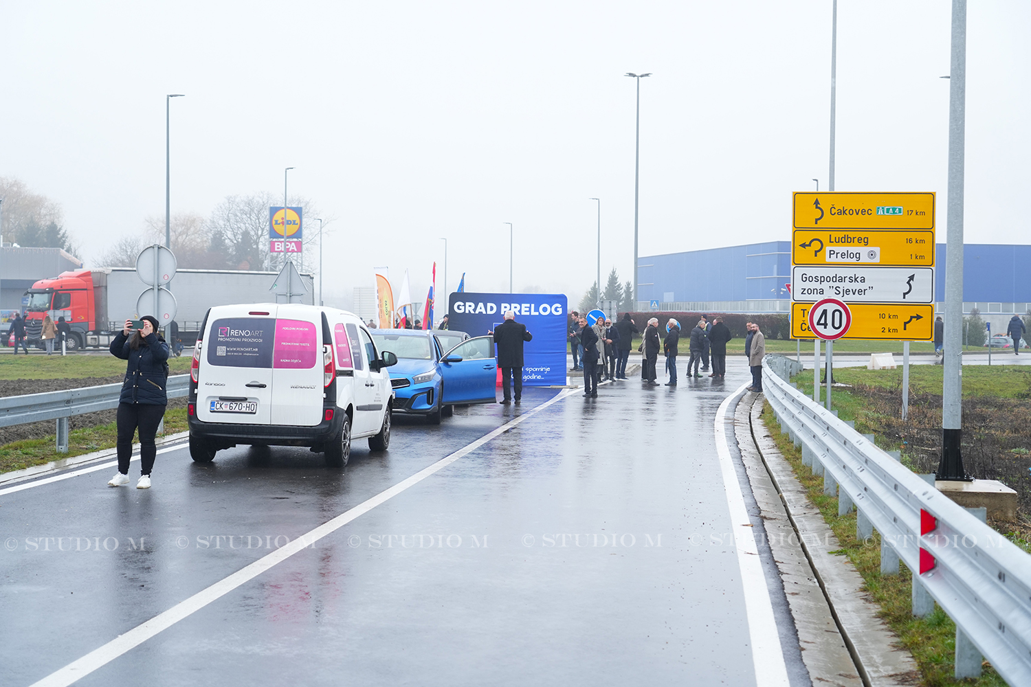 Prelog otvorenje obilaznice Studio M 15