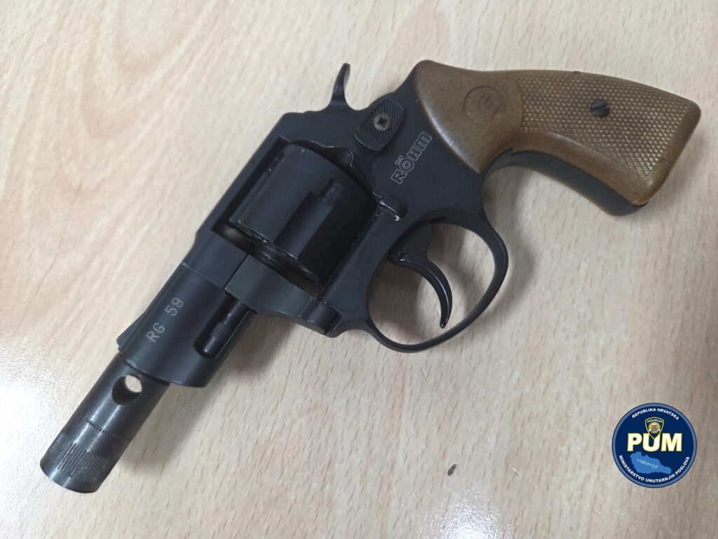 Revolver Zaplijena oružja, 12.12.2025./ Foto: PUM