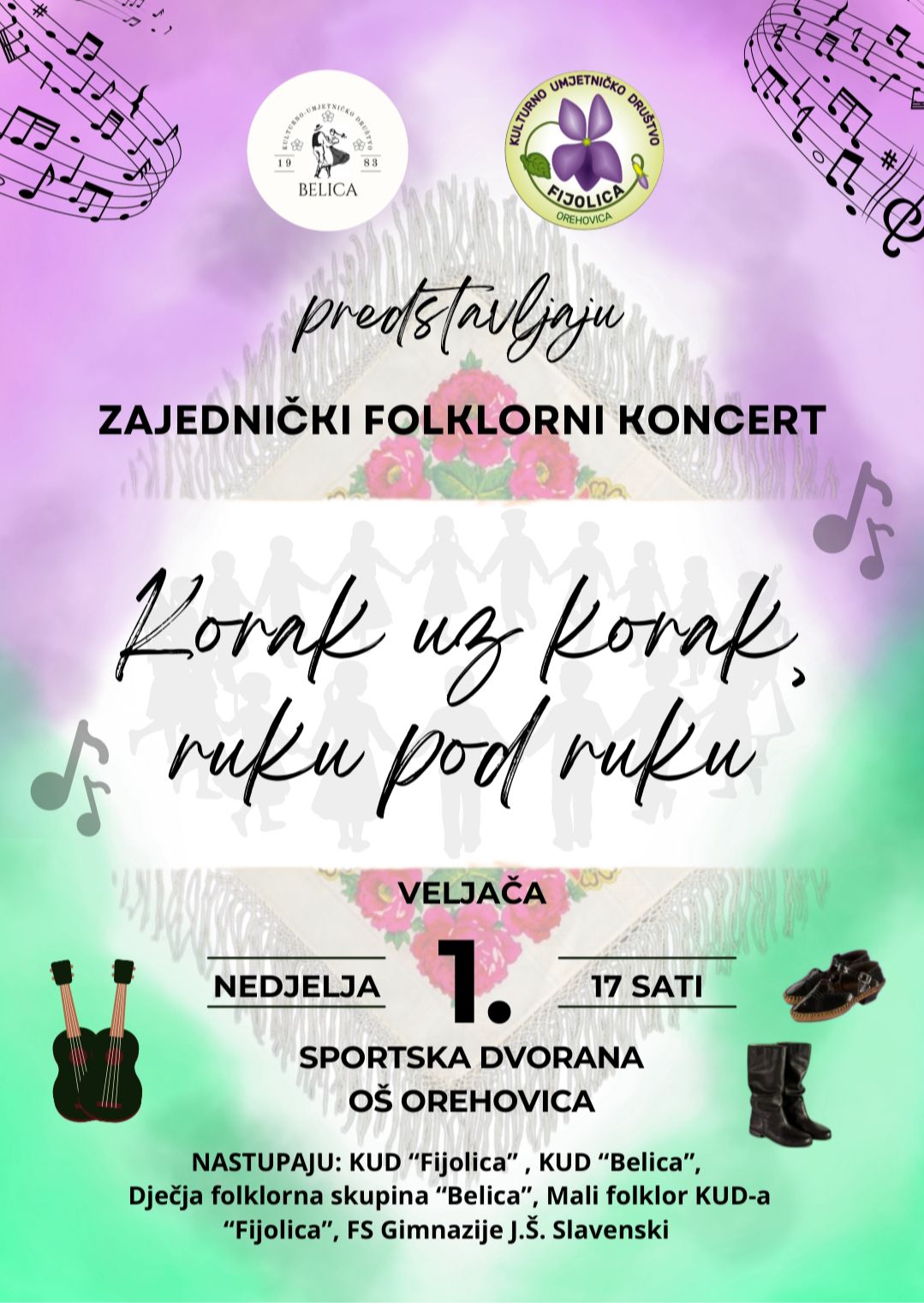 Korak uz Korak ruku pod ruku 2026