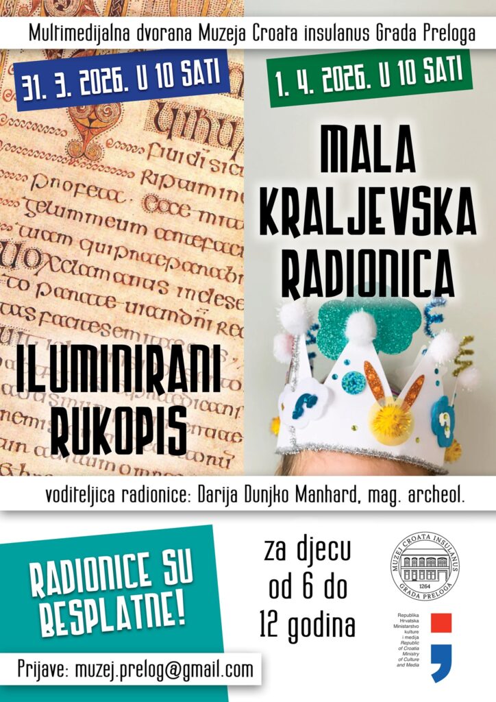 Muzej Croata insulanus Grada Preloga radionice za djecu www.studiom.hr 2