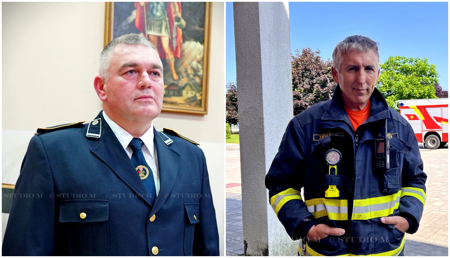 Slavko Štefan, predsjednik Vatrogasne zajednice Grada Preloga, ilustracija