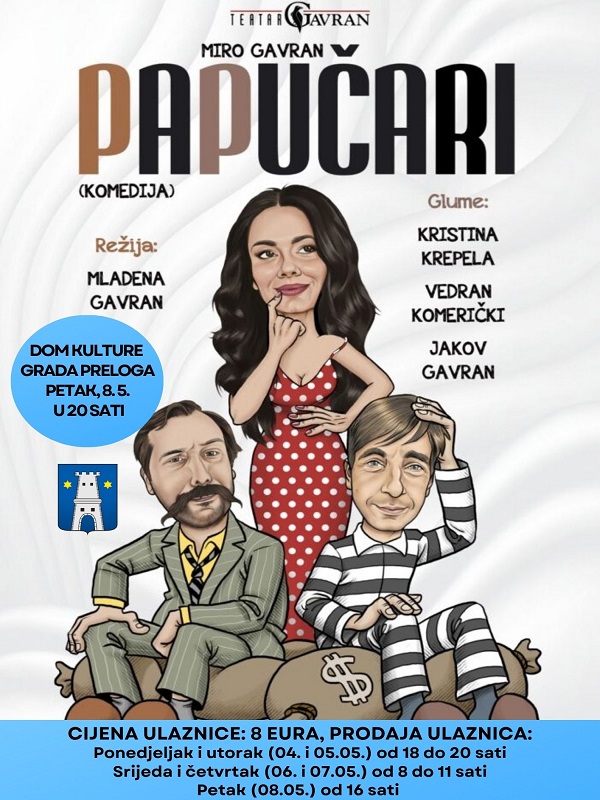Papucari predstava u Prelogu www.studiom.hr